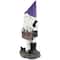 11.75" Gnome Skeleton "Keep Out" Halloween Decoration